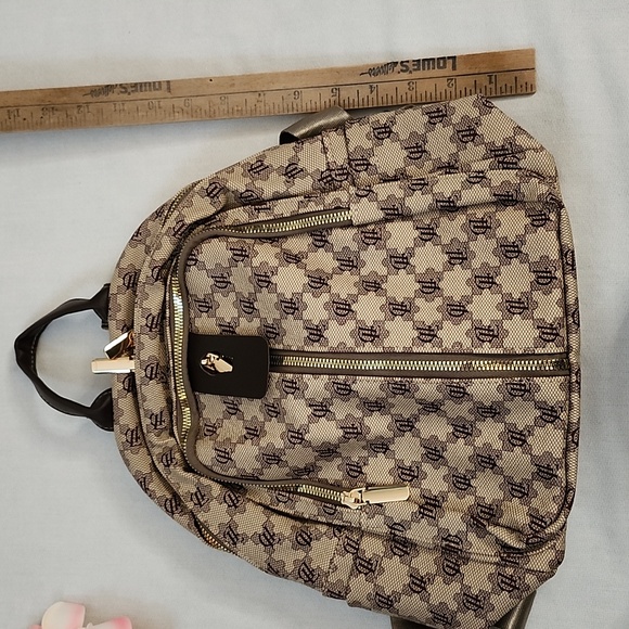 Monogram Multi Compartment Mini Stylish Backpack - Picture 16 of 16